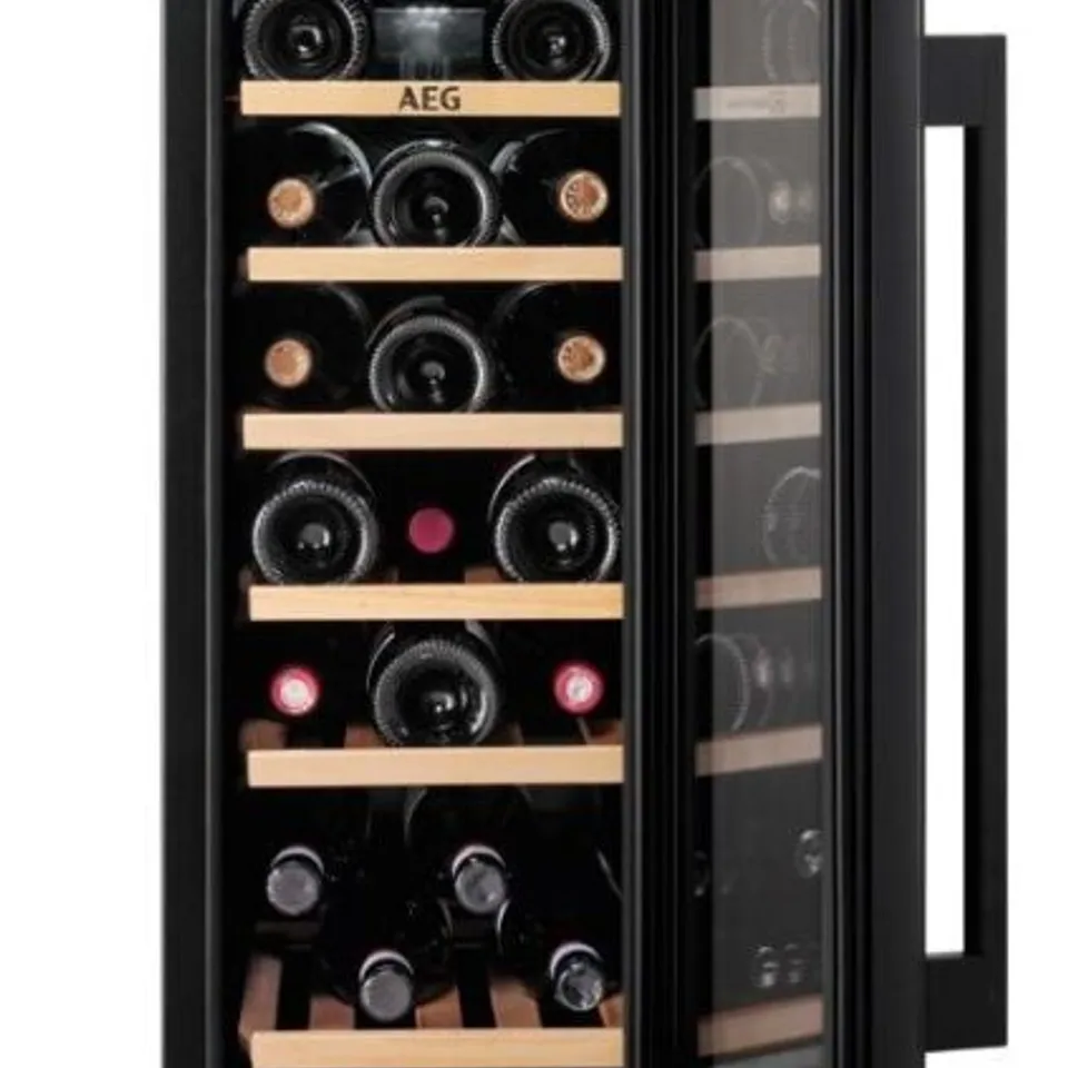 AEG AWUS020B5B INTEGRATED UNDER COUNTER 18 BOTTLE WINE CELLAR