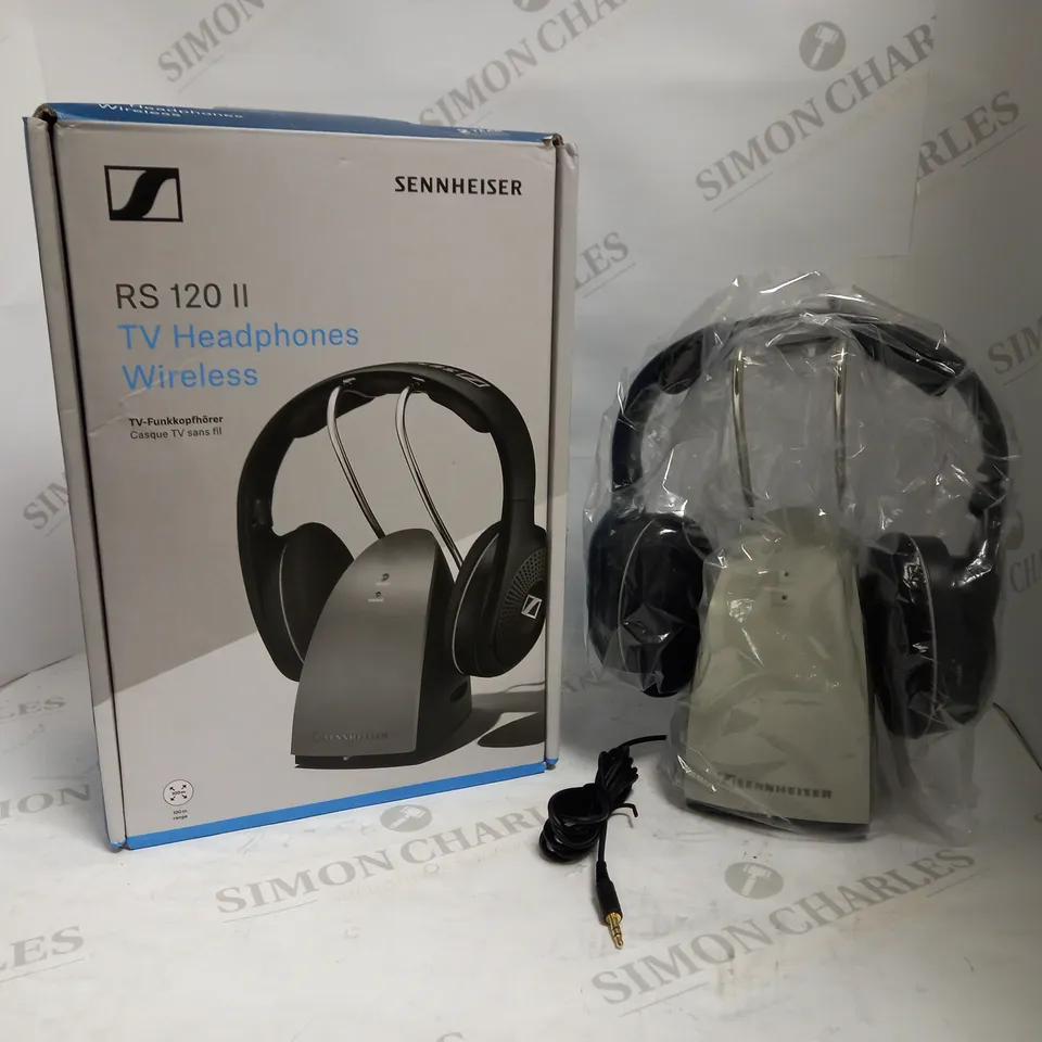 SENNHEISER RS 120 II TV WIRELESS HEADPHONES