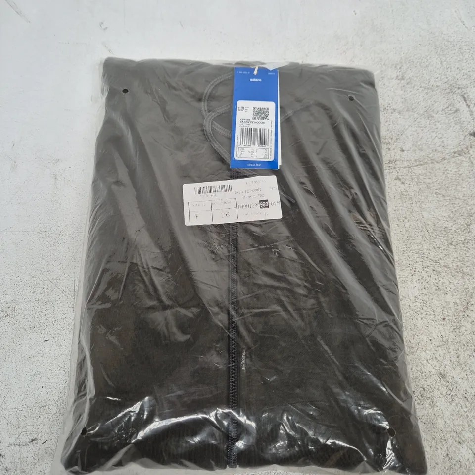 BAGGED ADIDAS BAGGY FZ HOODIE IN GREEN - UK XL