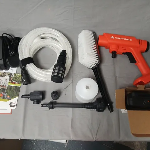 YARD FORCE 20V CORDLESS PRESSURE CLEANER