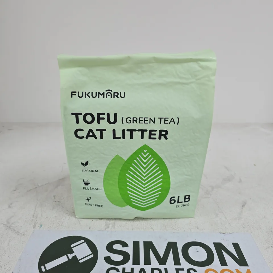 FUKUMARU TOFU CAT LITTER – 6 LB BAG