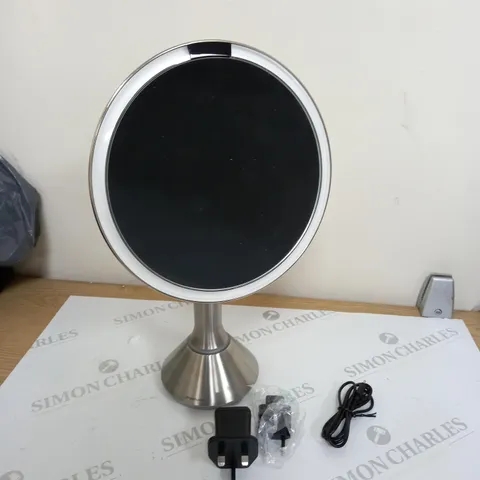 SIMPLEHUMAN 20CM SENSOR MIRROR WITH TOUCH-CONTROL BRIGHTNESS 10X MAG