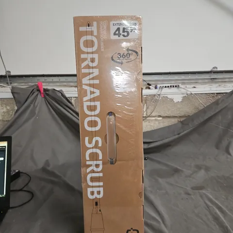 TORNADO CORDLESS POWER SCRUBBER – 360° MOTION, BOXED