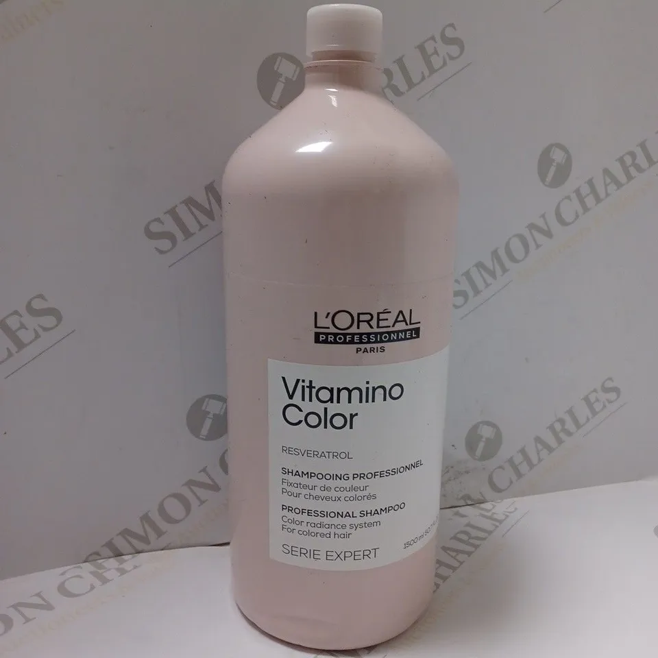 L’ORÉAL PROFESSIONNEL SHAMPOO, WITH RESVERATROL FOR COLOURED HAIR, SERIE EXPERT VITAMINO COLOUR