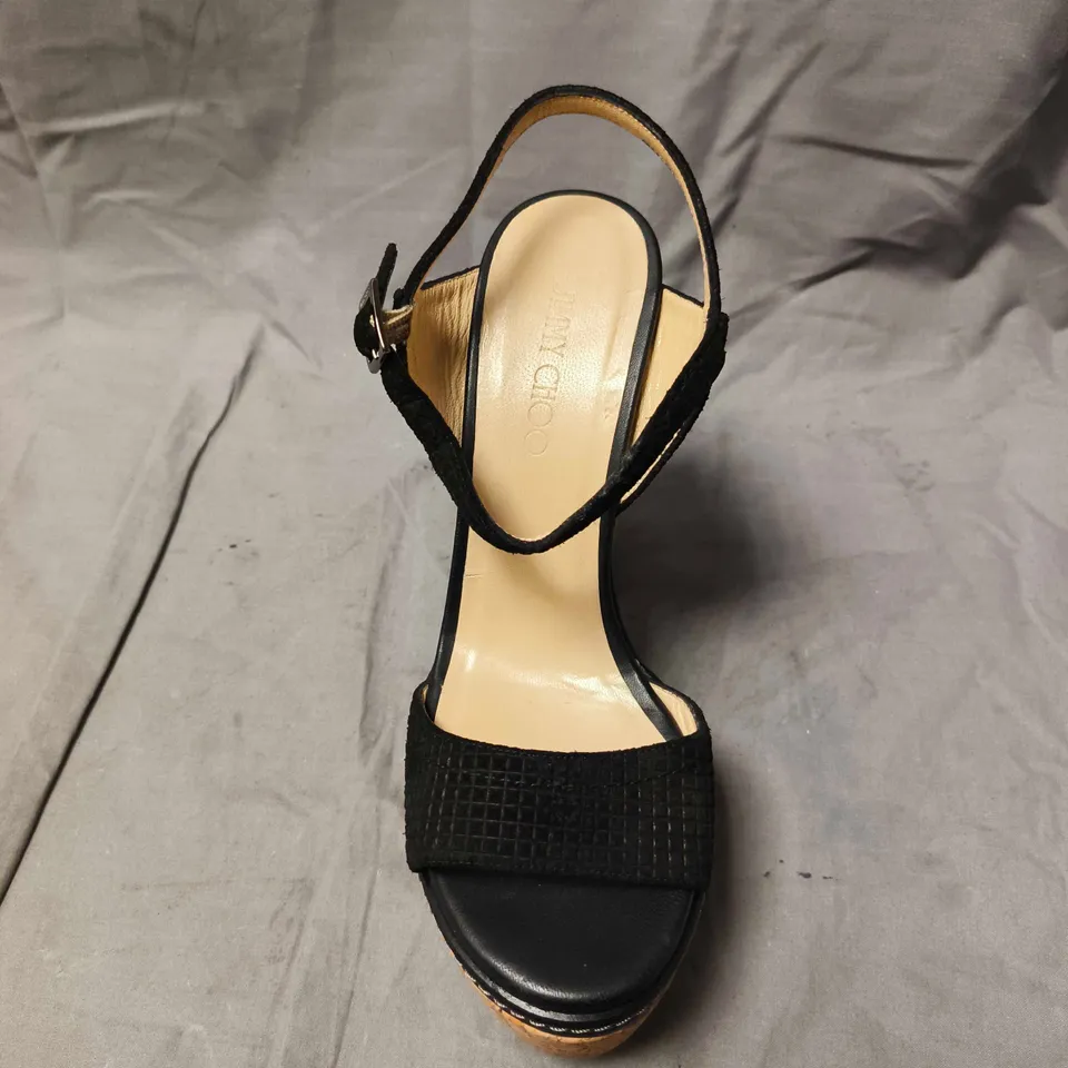 JIMMY CHOO PLATFORM HEEL SHOES - 7