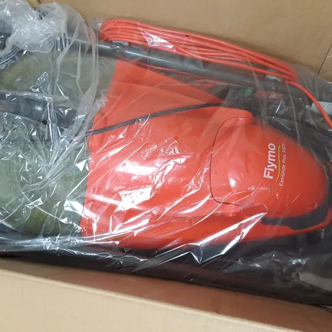 BOXED FLYMO EASIGLIDE PLUS 360V CORDED HOVER COLLECT LAWNMOWER - COLLECTION ONLY