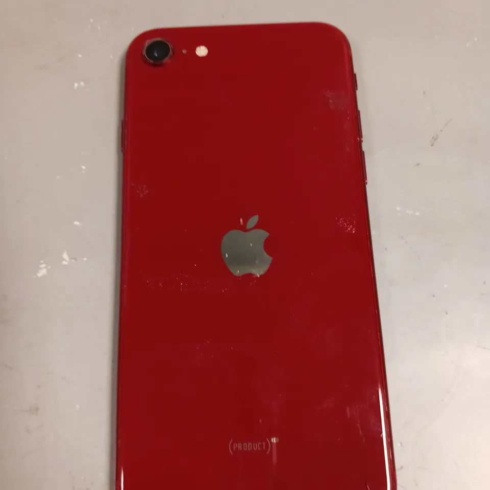 BOXED APPLE IPHONE SE SMARTPHONE - PRODUCT RED 