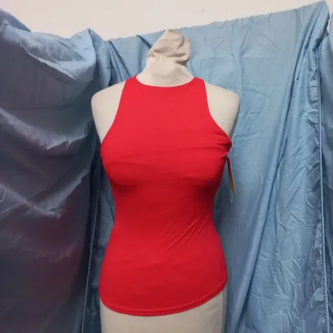 MI STUDIO RED SLEEVELESS TANK TOP β WOMEN'S TOP