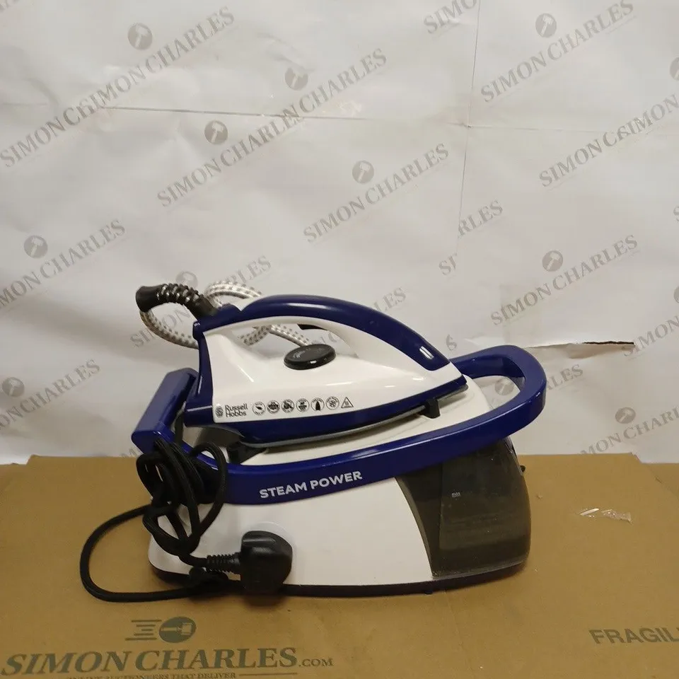 RUSSELL HOBBS STEAM GENERATOR IRON - PURPLE/WHITE