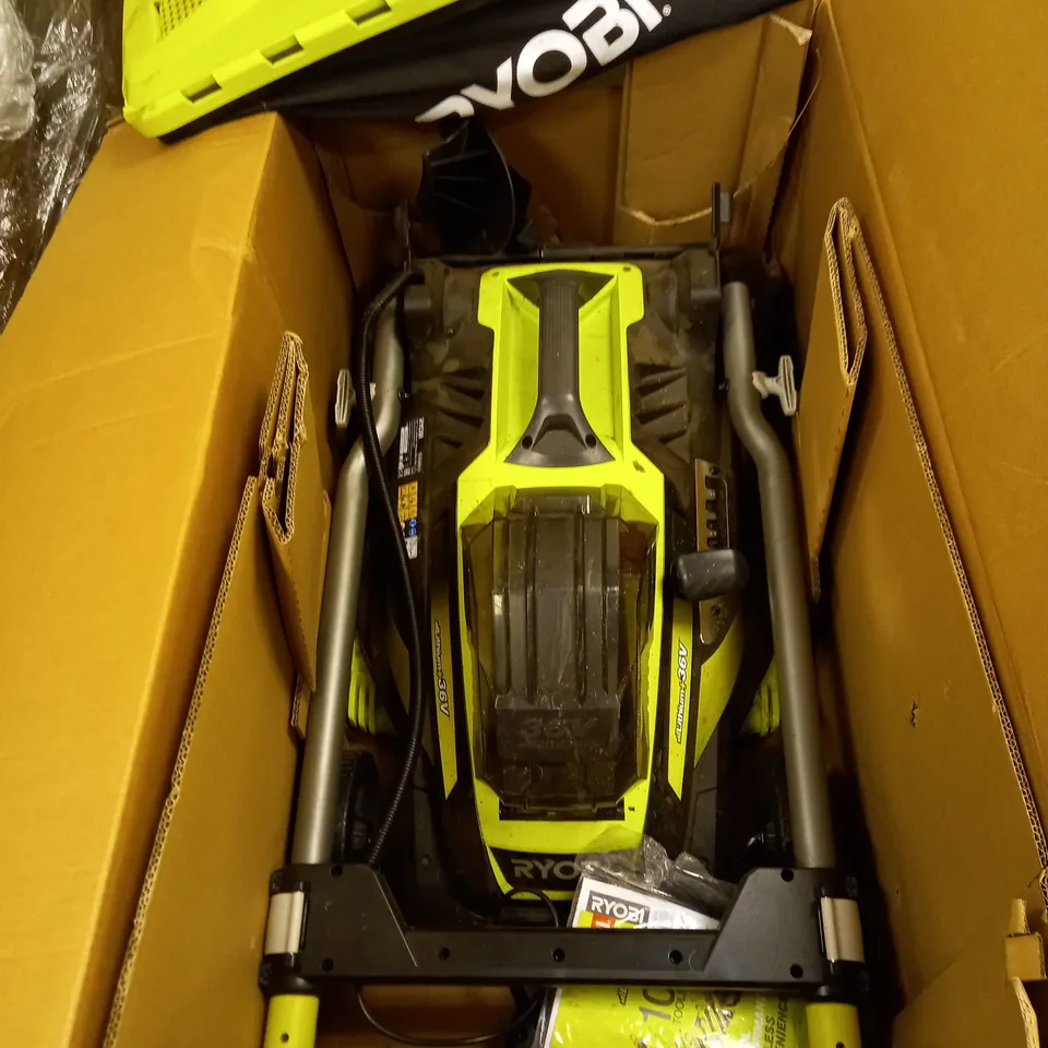 RYOBI RLM36B41H 36V MAX POWER CORDLESS 40CM LAWNMOWER