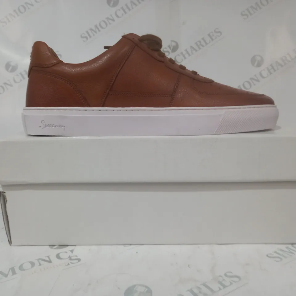 BOXED PAIR OF OLIVER SWEENEY SHOES IN BROWN UK SIZE 11