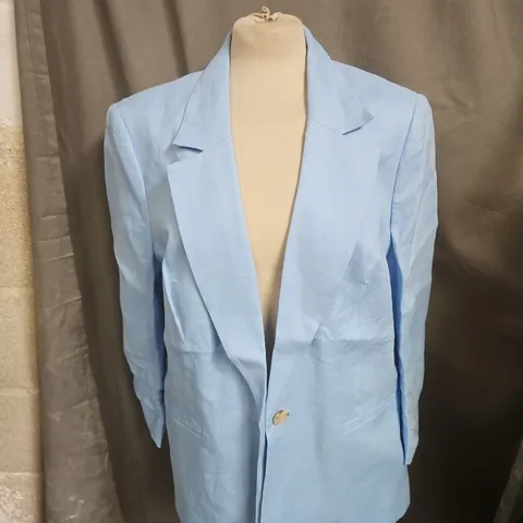 SOSANDAR LIGHT BLUE BLAZER JACKET – WOMEN'S SIZE 18