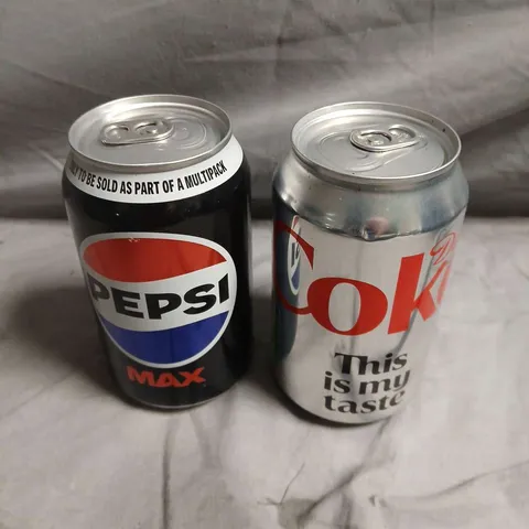 APPROXIMATELY 20 PEPSI MAX & DIET COKE DRINKS - 330ML