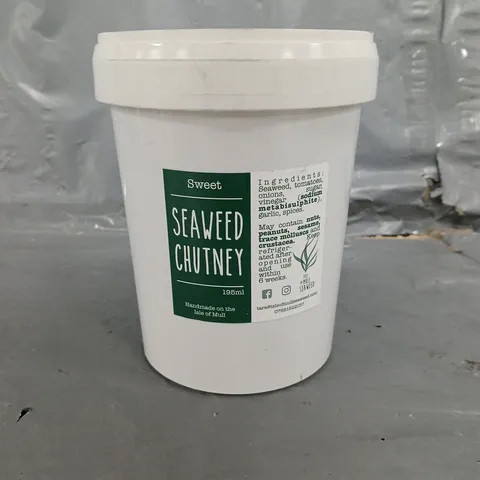 6 TUBS OF SWEET SEAWEED CHUTNEY 195ML 