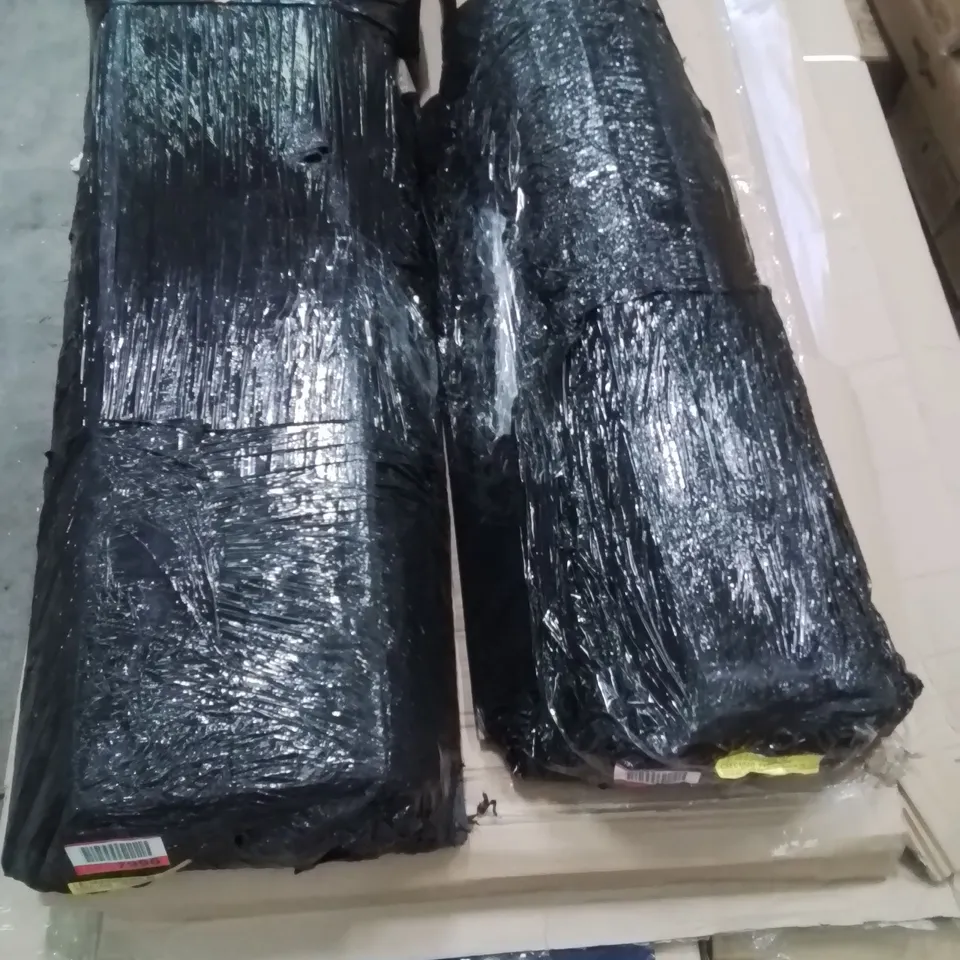 PALLET CONTAINING VARIOUS INCOMPLETE BOXED FURNITURE PARTS AND OTHER HOUSEHOLD ITEMS ETC.