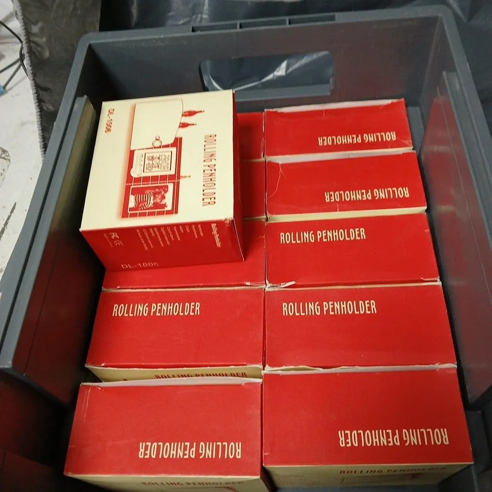 APPROXIMATELY 12 X ROLLING PENHOLDER 