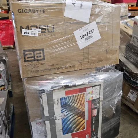 PALLET OF APPROXIMATELY 19 UNPROCESSED RAW RETURN HOUSEHOLD AND ELECTRICAL GOODS TO INCLUDE;
