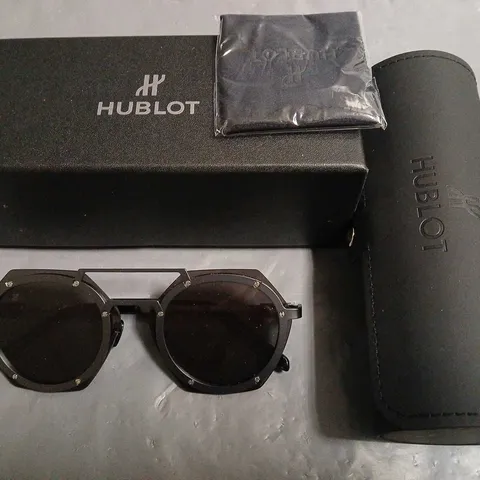 BOXED PAIR OF HUBLOT INDUSTRIAL STYLE GLASSES