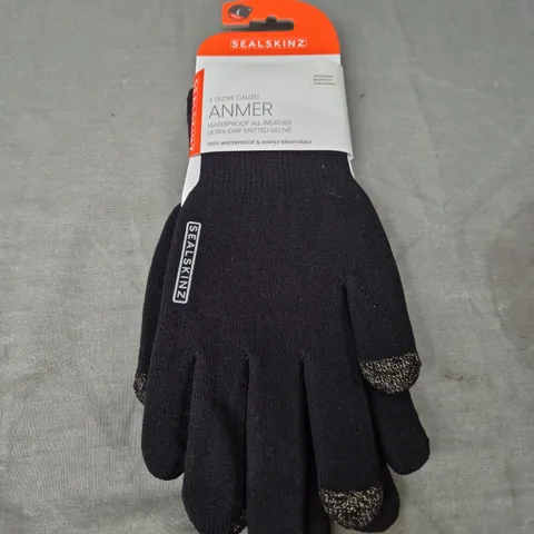 SEALSKINZ WATERPROOF ALL WEATHER ULTRA GREIP KNITTED GLOVE 