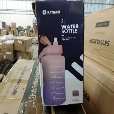 BOXED KAYMAN 2 LITRE WATER BOTTLE