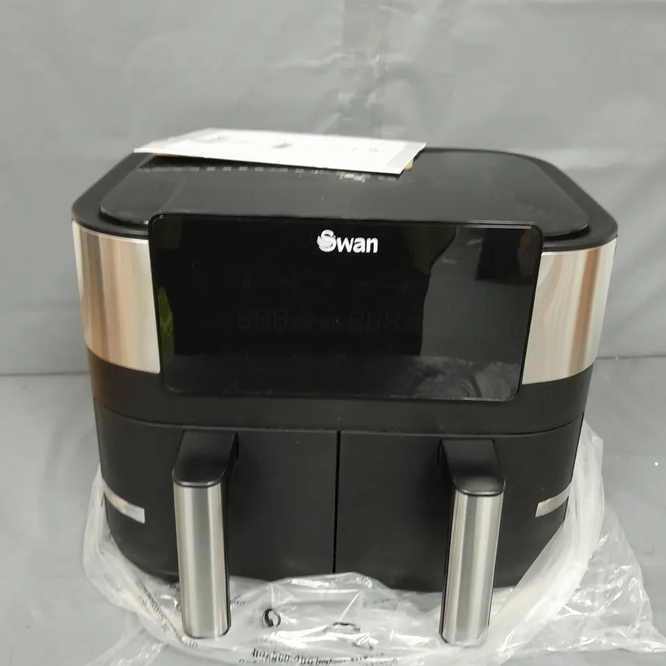 BOXED SWAN 7.6L DUAL AIR FRYER 