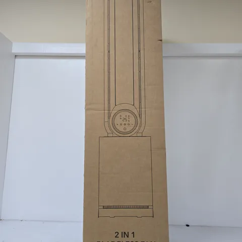 2 IN 1 BLADELESS FAN & AIR PURIFIER – BOXED