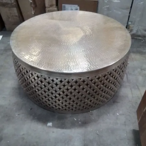 DELPHINE DRUM COFFEE TABLE 