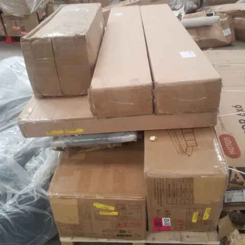 PALLET CONTAINING ASSORTED FLATPACK FURNITURE PARTS 