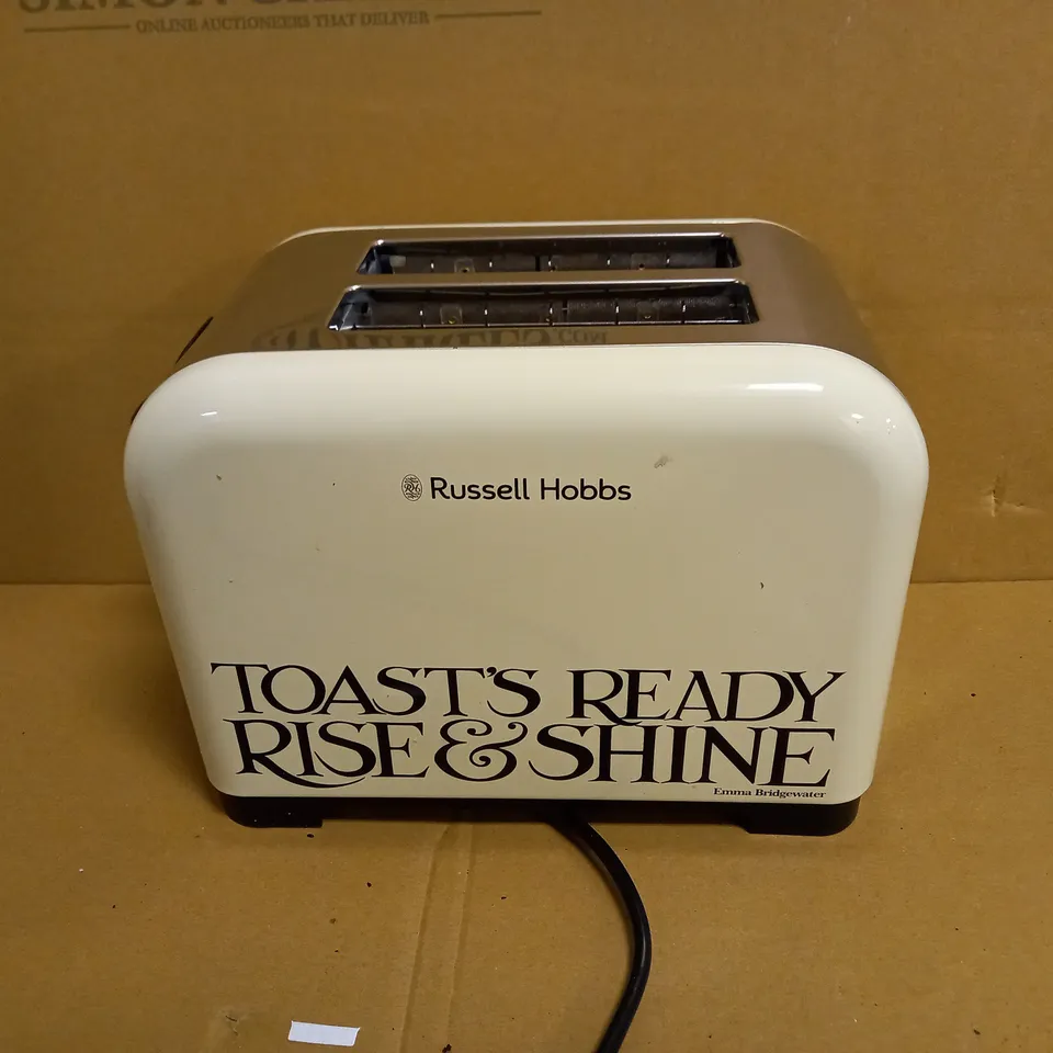 RUSSELL HOBBS EMMA BRIDGEWATER 2-SLICE TOASTER