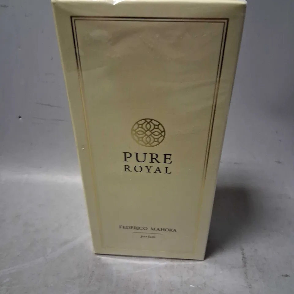 BOXED AND SEALED PURE ROYAL FEDERICO MAHORA PARFUM 50ML