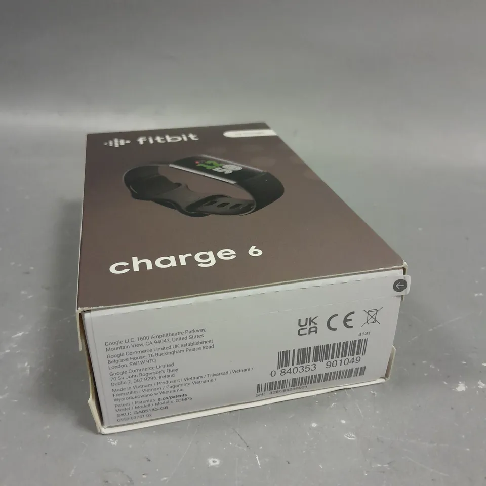 BOXED SEALED FITBIT CHARGE 6 FITNESS TRACKER WATCH 