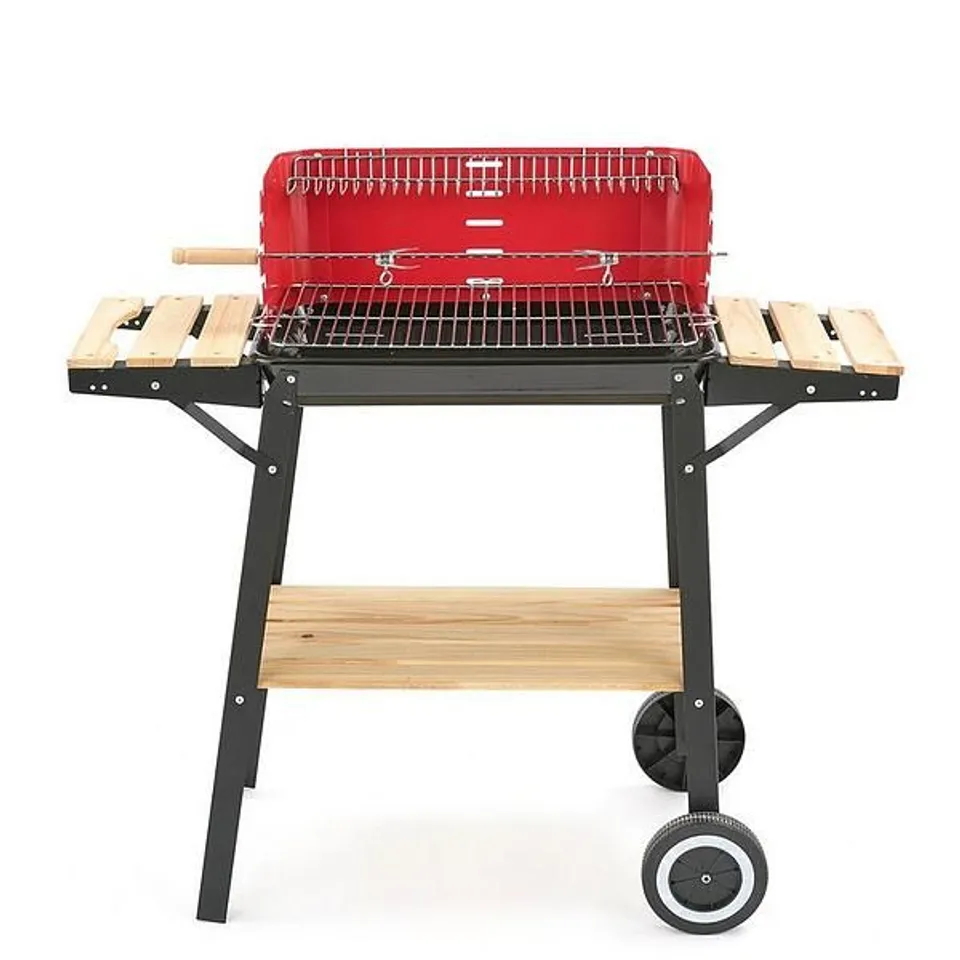 CHARCOAL TROLLEY BBQ
