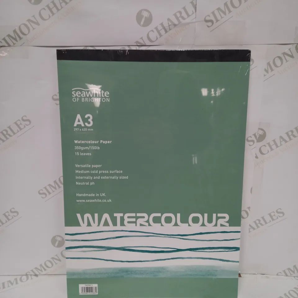 SEALED SEAWHITE OF BRIGHTON A3 WATER COLOUR PAPER 15 LEAVES 