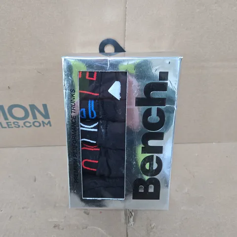 BOXED BENCH 5 PACK OF MICROFIBRE BOXER SHORTS - XXL