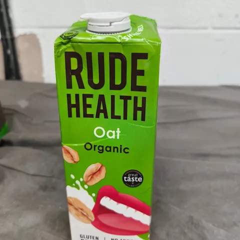 6 X RUDE HEALTH OAT MILK ORGANIC – BOXED 