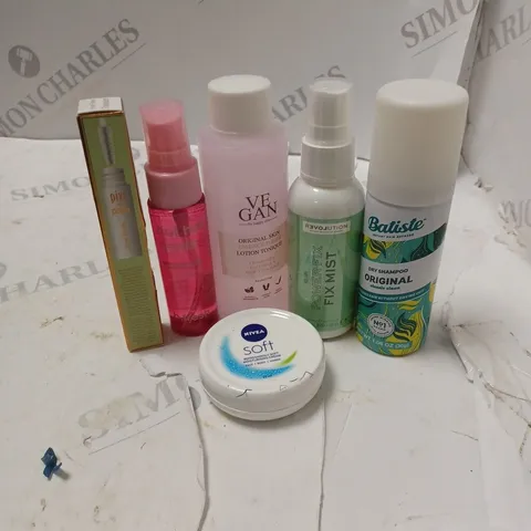 MINI BEAUTY PRODUCTS TO INCLUDE DRY SHAMPOO, ETC