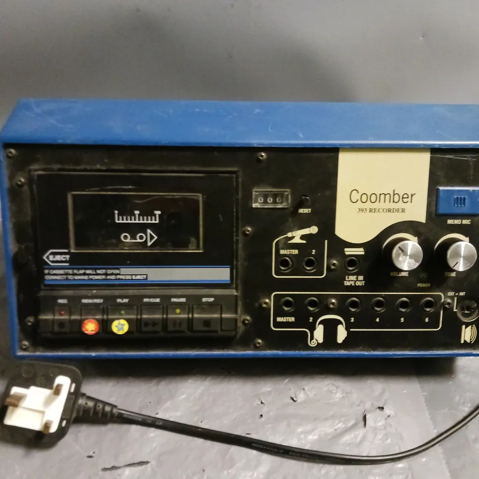 COOMBER 393 RECORDER