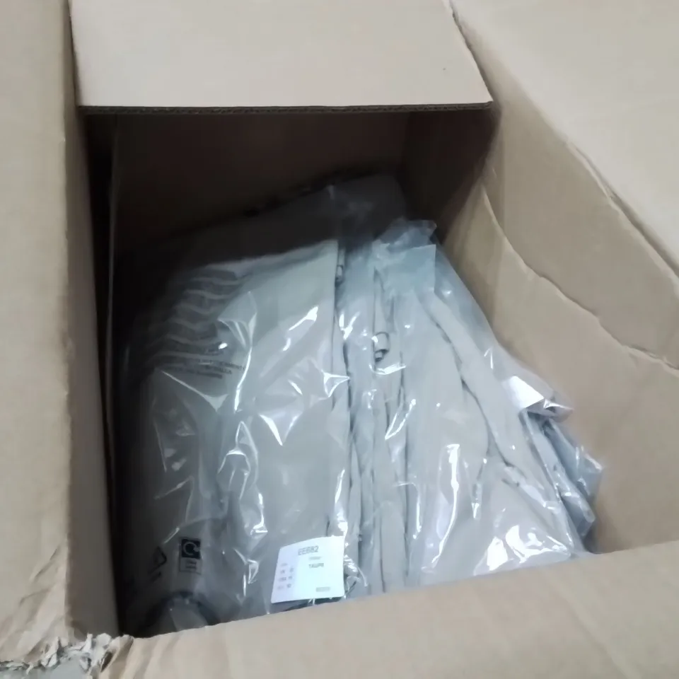 BOXED BRAND NEW APPROXIMATELY 27 JD WILLIAMS COLUMN SKIRT TAUPE SIZE 22