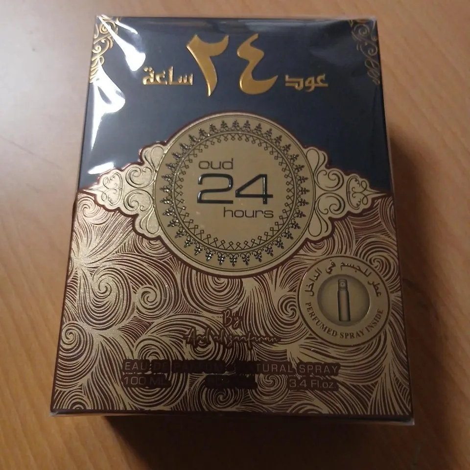 BOXED AND SEALED OUD 24 HOURS BY ARD AL ZAAFARANAN EAU DE PARFUM 100ML