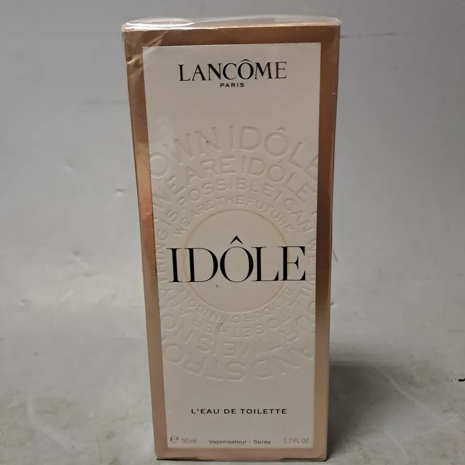 BOXED AND SEALED LANCOME IDOLE EAU DE TOILETTE 50ML