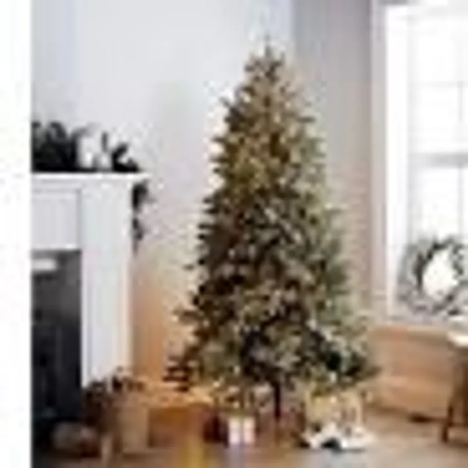 JM BY JULIEN MACDONALD SPARKLING FRAISER CHRISTMAS TREE 6FT
