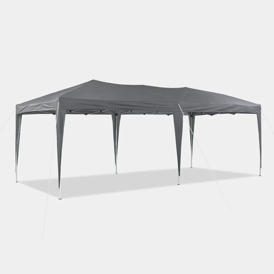 BOXED TAIO OUTDOOR CANOPY TENT IN GREY - COLLECTION ONLY