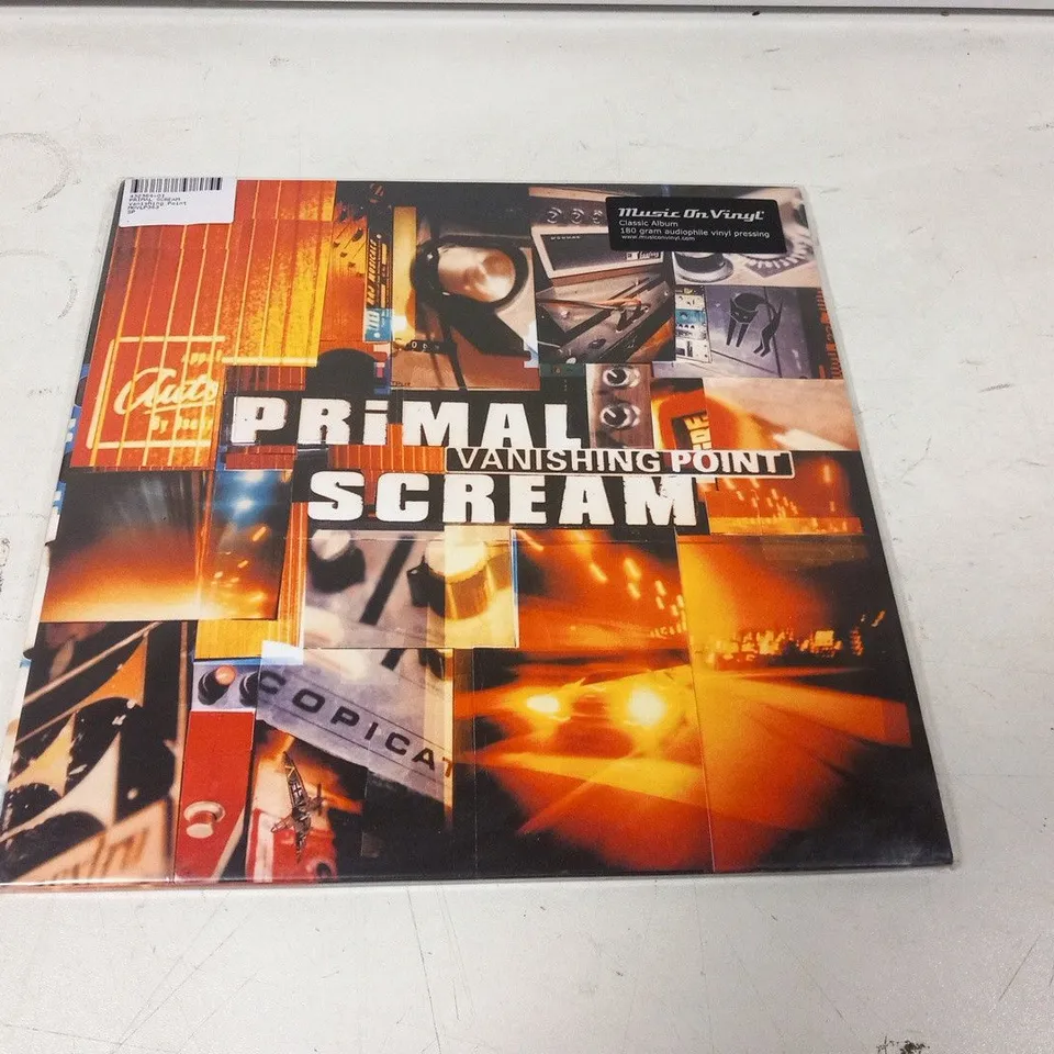 PRIMAL SCREAM VANISHING POINT VINYL LP