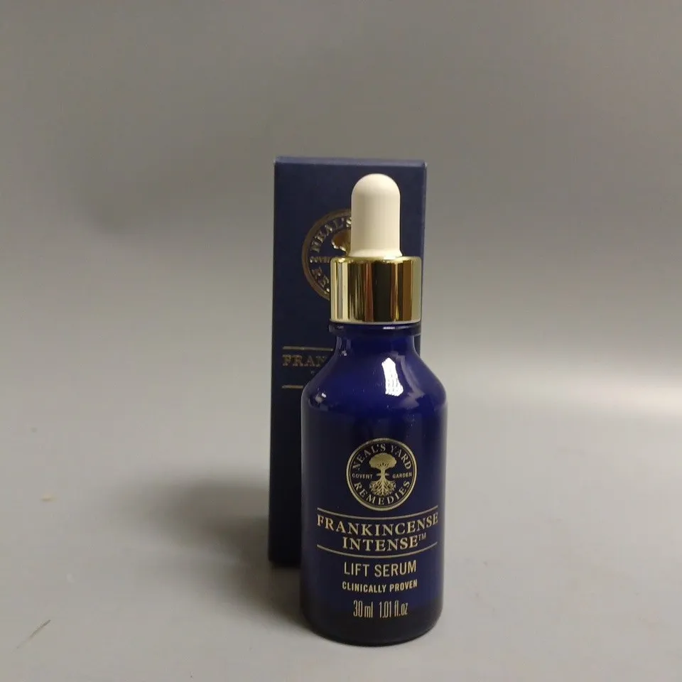6 BOXED NEAL'S YARD REMEDIES FRANKINCENSE INTENSE LIFT SERUM 30ML 