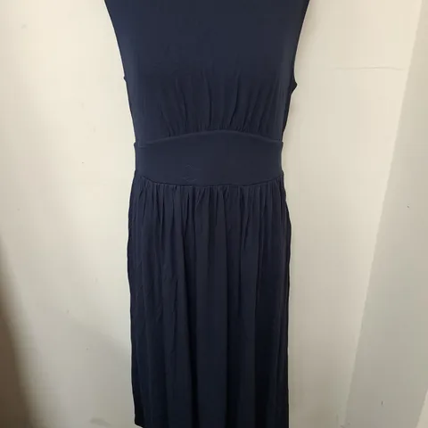 BODEN NAVY SLEEVELESS DRESS - UK 12R
