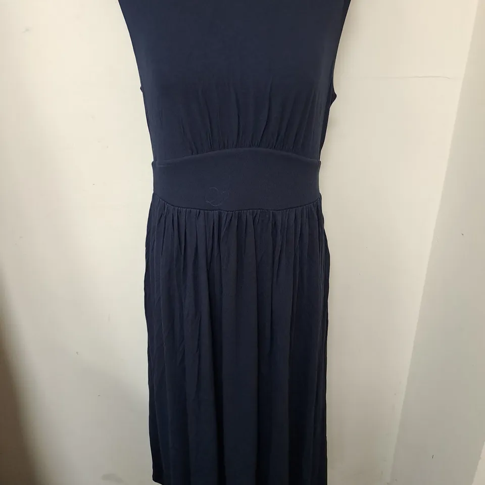 BODEN NAVY SLEEVELESS DRESS - UK 12R