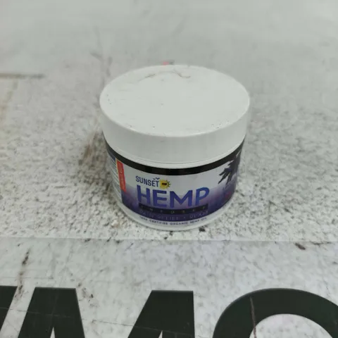 SUNSET HEMP PAIN RELIEF CREAM – TOPICAL HEMP/CBD CREAM
