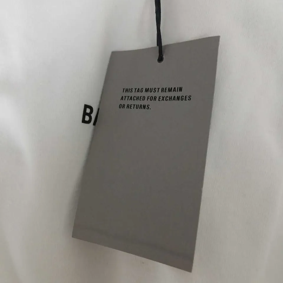 BALENCIAGA WHITE T-SHIRT – UNISEX, SIZE M