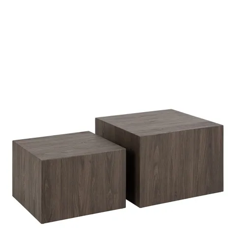 BOXED DICE COFFEE TABLE SET - SMOKED ASH (1 BOX)