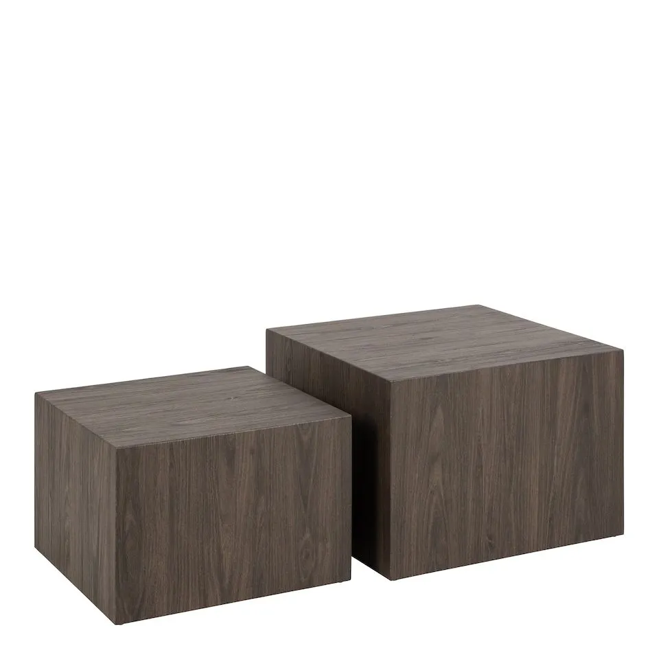 BOXED DICE COFFEE TABLE SET - SMOKED ASH (1 BOX)